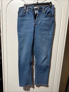 Levi’s Wedgie Button-Fly Jeans